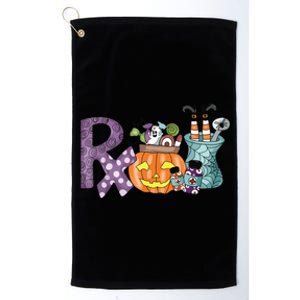 Pharmacy Squad Boo Crew Pharmacist Pharmacy Tech Halloween Platinum Collection Golf Towel