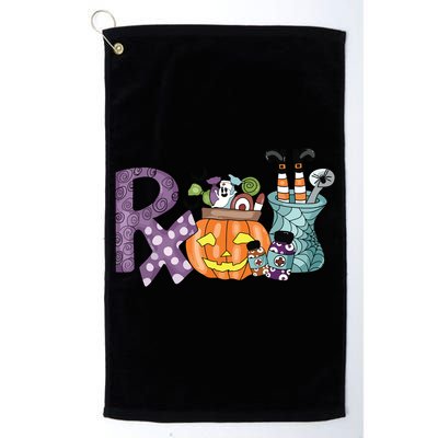 Pharmacy Squad Boo Crew Pharmacist Pharmacy Tech Halloween Golf Towel