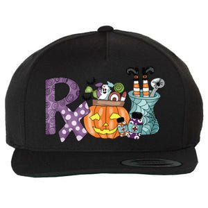 Pharmacy Squad Boo Crew Pharmacist Pharmacy Tech Halloween Wool Snapback Cap