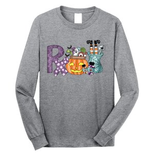 Pharmacy Squad Boo Crew Pharmacist Pharmacy Tech Halloween Long Sleeve Shirt