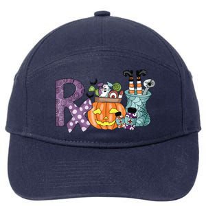 Pharmacy Squad Boo Crew Pharmacist Pharmacy Tech Halloween 7-Panel Snapback Hat