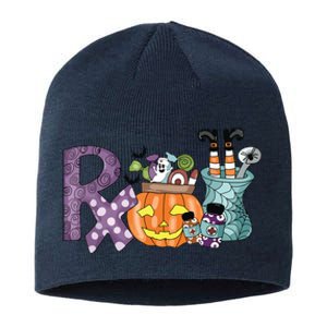 Pharmacy Squad Boo Crew Pharmacist Pharmacy Tech Halloween Sustainable Beanie