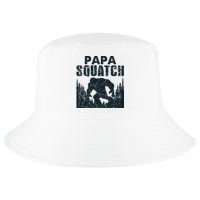 Papa Squatch Bigfoot Dad Father's Day Cool Comfort Performance Bucket Hat
