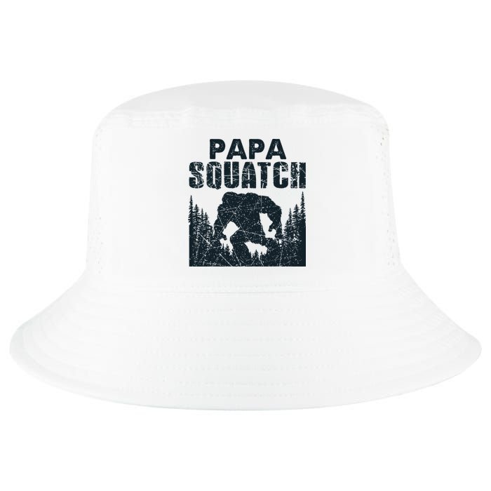 Papa Squatch Bigfoot Dad Father's Day Cool Comfort Performance Bucket Hat