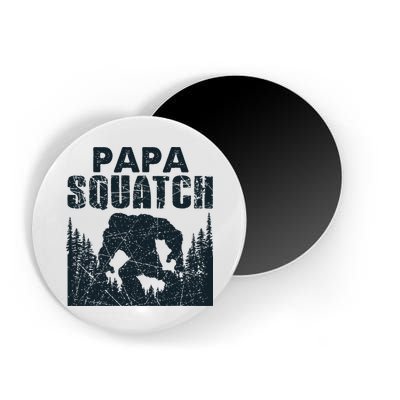 Papa Squatch Bigfoot Dad Father's Day Magnet