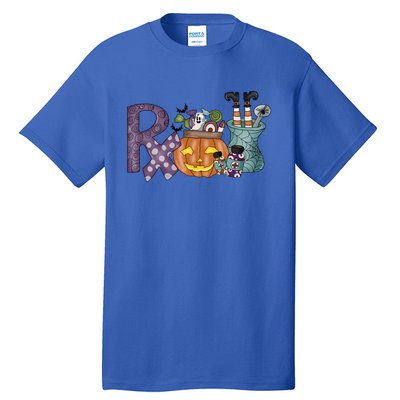 Pharmacy Squad Boo Crew Pharmacist Pharmacy Tech Halloween Gift Tall T-Shirt