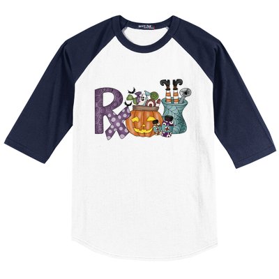 Pharmacy Squad Boo Crew Pharmacist Pharmacy Tech Halloween Gift Baseball Sleeve Shirt