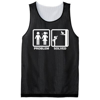 Problem Solved Birdwatching Birding Mesh Reversible Basketball Jersey Tank