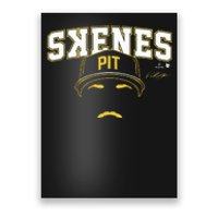 Paul Skenes Backwards K Pittsburgh Baseball Poster