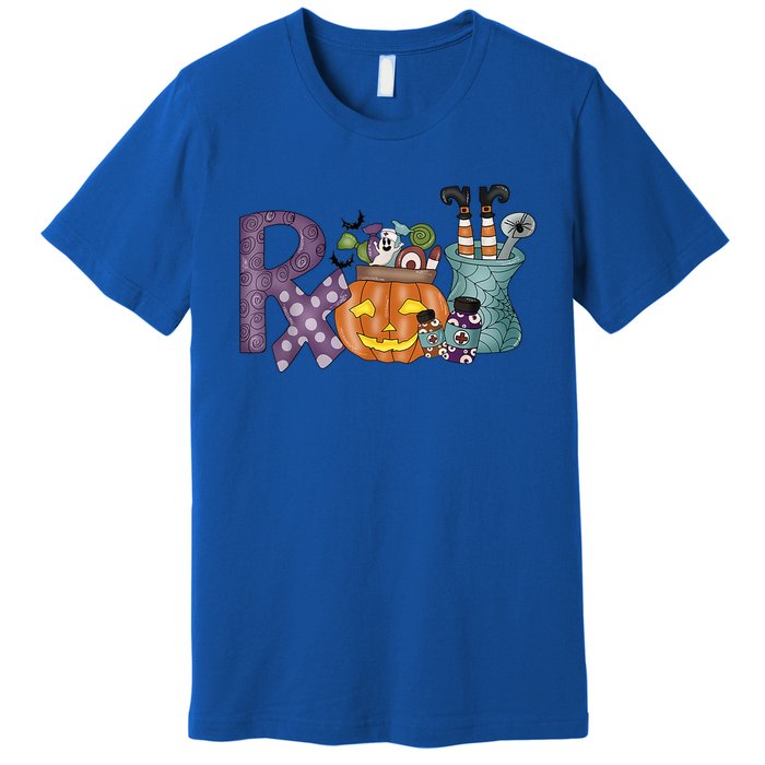 Pharmacy Squad Boo Crew Pharmacist Pharmacy Tech Halloween Gift Premium T-Shirt