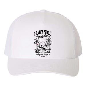 Playa Sulu Bigfoot Siesta Time 24 Paraiso Familiar Yupoong Adult 5-Panel Trucker Hat