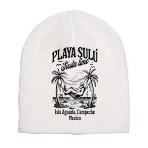 Playa Sulu Bigfoot Siesta Time 24 Paraiso Familiar Short Acrylic Beanie