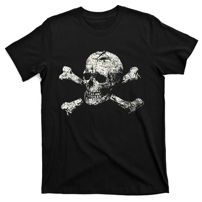 Pirate Skull Banner - Jolly Roger Symbol T-Shirt