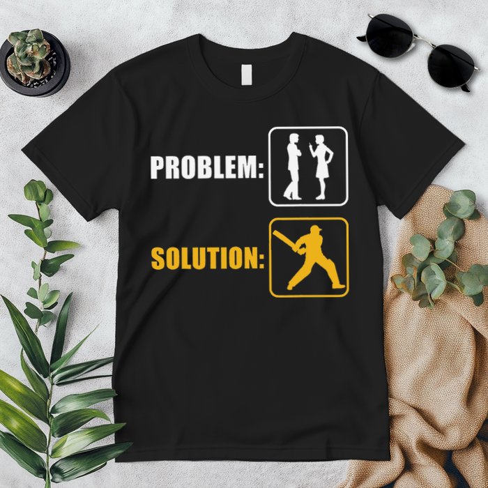 Problem Solution Baseball Premium T-Shirt