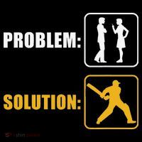 Problem Solution Baseball Wool Snapback Cap