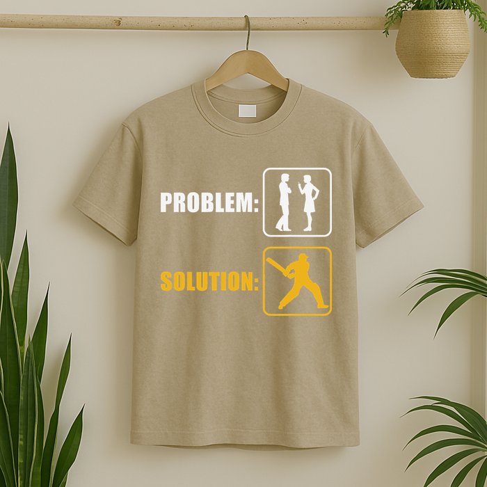 Problem Solution Baseball T-Shirt