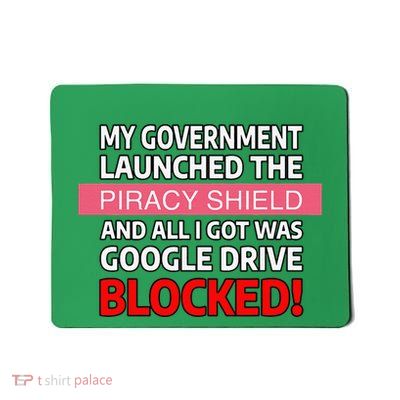 Piracy Shield Blocked Drive In Italy Mousepad