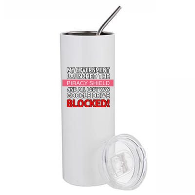 Piracy Shield Blocked Drive In Italy Stainless Steel Tumbler