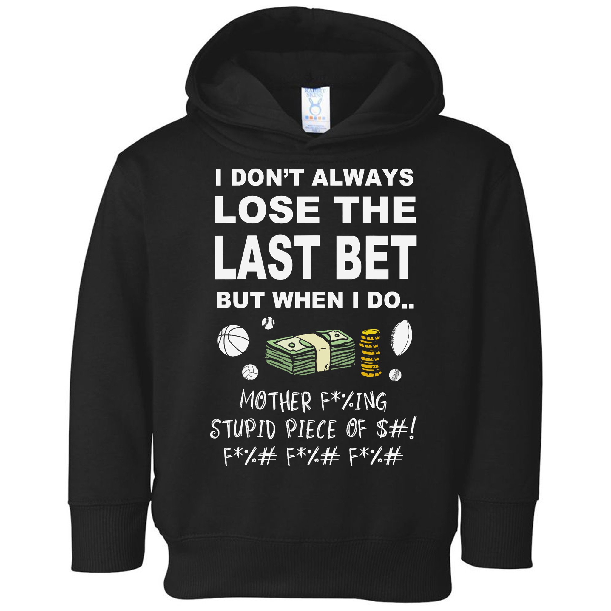 Parlay Sports Betting Toddler Hoodie