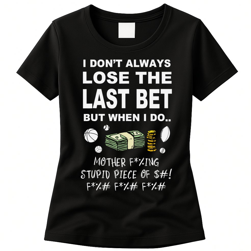 Parlay Sports Betting Womens T-Shirt