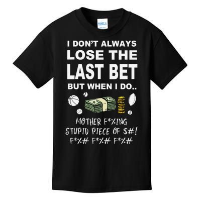 Parlay Sports Betting Kids T-Shirt