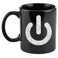 Power Symbol Button Switch Standby Icon Halloween Costume 11oz C Handle Ceramic Mug