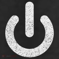 Power Symbol Button Switch Standby Icon Halloween Costume 25L Jumbo Tote