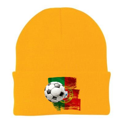 Portugal Soccer Ball Knit Cap Winter Beanie