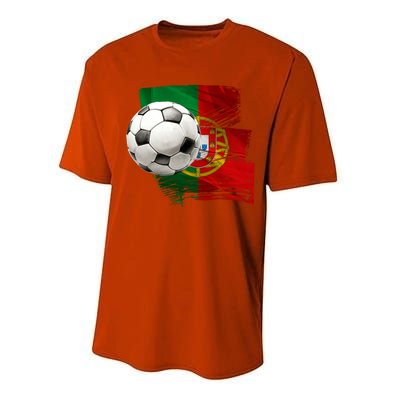 Portugal Soccer Ball Performance Sprint T-Shirt