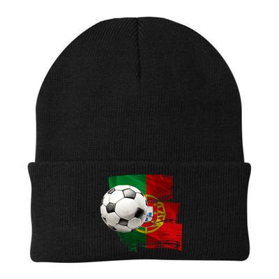 Portugal Soccer Ball Knit Cap Winter Beanie