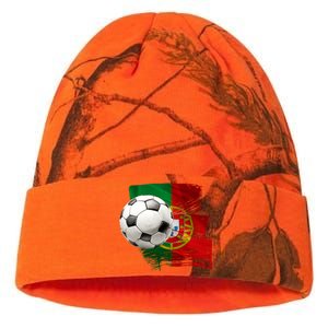 Portugal Soccer Ball Kati Licensed 12" Camo Beanie