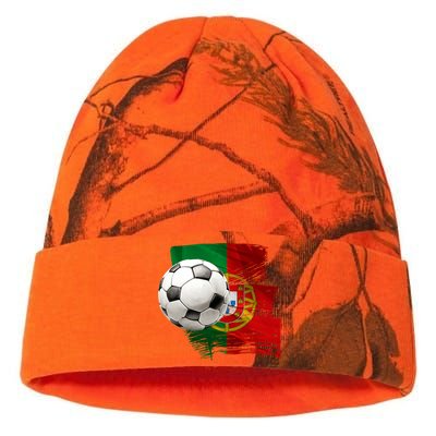 Portugal Soccer Ball Kati Licensed 12" Camo Beanie