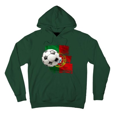 Portugal Soccer Ball Hoodie