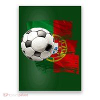 Portugal Soccer Ball Poster