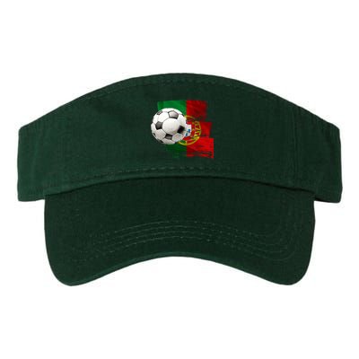 Portugal Soccer Ball Valucap Bio-Washed Visor