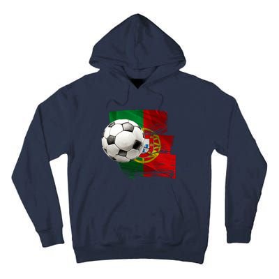 Portugal Soccer Ball Tall Hoodie