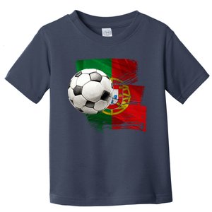 Portugal Soccer Ball Toddler T-Shirt