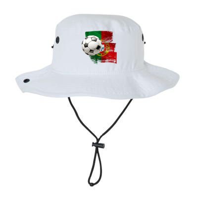 Portugal Soccer Ball Legacy Cool Fit Booney Bucket Hat