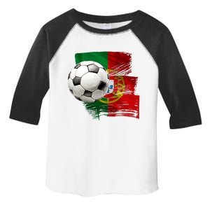 Portugal Soccer Ball Toddler Fine Jersey T-Shirt