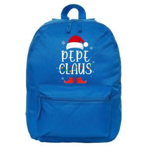 Pepe Santa Claus Hat With Xmas Light Christmas Holiday Funny Gift 16 in Basic Backpack