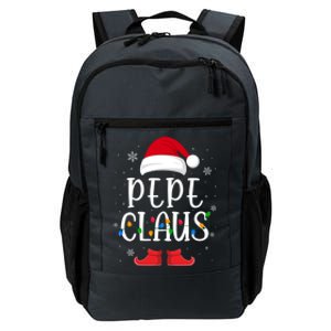 Pepe Santa Claus Hat With Xmas Light Christmas Holiday Funny Gift Daily Commute Backpack