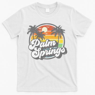 Palm Springs California Beach Retro Vintage Vacation Gift T-Shirt