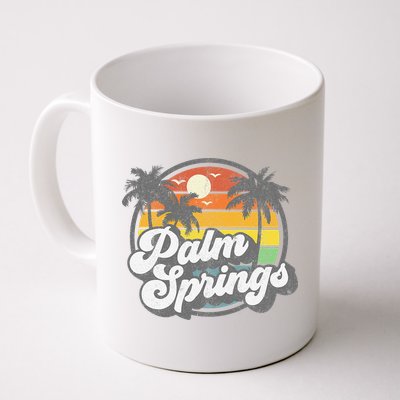 Palm Springs California Beach Retro Vintage Vacation Gift Mug