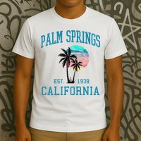 Palm Springs California Beach Vintage Palm Trees Summer T-Shirt