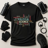 Political Science Careers Hardworking Student Cooling Performance Crew T-Shirt