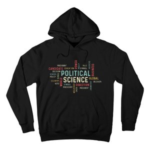 Political Science Careers Hardworking Student Hoodie