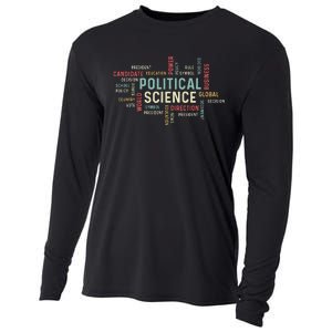 Political Science Careers Hardworking Student Cooling Performance Long Sleeve Crew