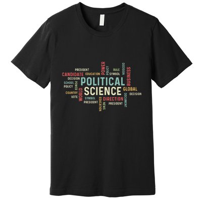 Political Science Careers Hardworking Student Premium T-Shirt