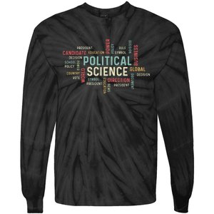 Political Science Careers Hardworking Student Tie-Dye Long Sleeve Shirt