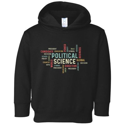 Political Science Careers Hardworking Student Toddler Hoodie